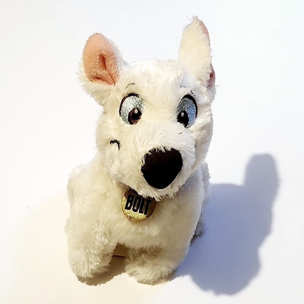 *4 for $30* Disney Bolt Plush Dog Toy 6"